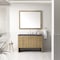 James Martin Vanities Hudson 48in Single Vanity, Light Natural Oak w/ 3 CM Charcoal Soapstone Top 435-V48-LNO-3CSP - alternate 5